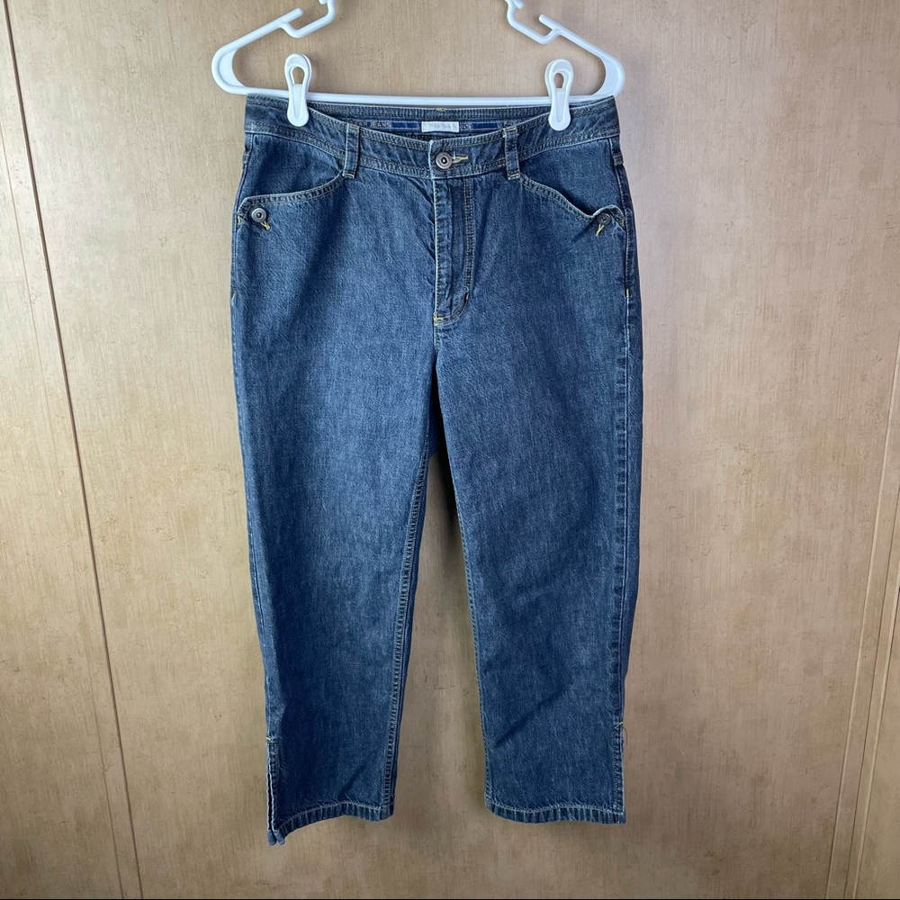 Liz Claiborne Original Lizwear Tabitha Capri Jeans Size 8